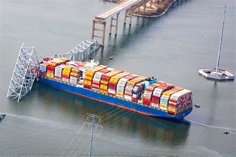 cargo ship baltimore video